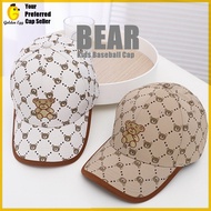 GEC Cute Bear Kids Cap Children Cap Fashion Cap Baseball Cap