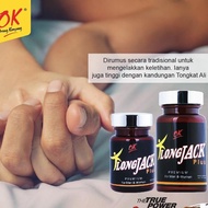 OK Longjack Plus Premium For Men Women (Increase Energy, Reduce Fatigue, High Tongkat Ali Formula) (25 Capsules)