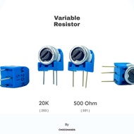 โพเทนชิออมิเตอร์ VR เกือกม้า Trimpot Trimmer ตัวต้านทานปรับค่าได้ แบบตั้ง Variable Resistor 20K 203 