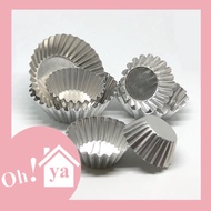 Various Sizes of Aluminium Tart Mould Egg Tart Cheese Tart