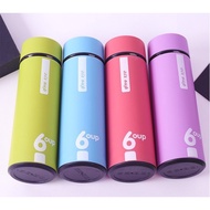 6OUP Cup Leakproof Water Bottle Creative Tumbler Color Cup Hot and Cold Double Layer Water Glass