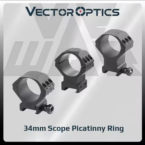 Vector Optics 34Mm Scope Picatinny Mount Ring Low Medium High Aluminum Hunting Acessories Optics Sig