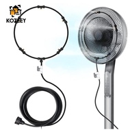 KOZEEY Fan Misting for Patio FT (8M) Misting Brass Nozzle & Adapter, Connects to Outdoor Fan, Fan Mi