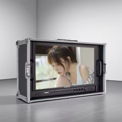 SEETEC P173-9HSD-CO 17.3 Inch IPS 3G-SDI 4K HDMI Broadcast Monitor with AV YPbPr Carry-on LCD Direct