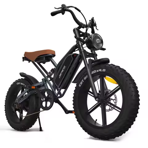 Jansno X50 Adult Electric Bike 48V14Ah Battery 750W All Terrain E-bike 20 Inch Fat Tire E-Mountain b