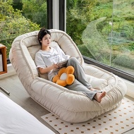 Human Kennel Sofa Leisure Lazy Sofa Reclining Sleeping Single Sofa Bed Foldable Lazy Recliner