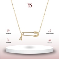 Safety Pin Necklace Anti-Rust Necklace | Your Soul Jewelry