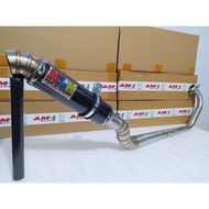 Exhaust Nlk Carbon Malaysia Style Pnp Jupiter Mx 135 150 King New Old Satria Fu Carburetor Full Syst