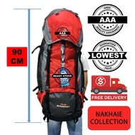 POS PERCUMA 90 LITER BEG DEUTER AIR CONTACT-TRAVEL-BEG HIKING-DEUTER-BAGPACK-OUTDOOR-SPORT-CAMPING
