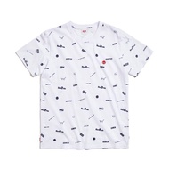 EDWIN 男裝 Y2K 滿版印花布短袖T恤 (白色) #上衣