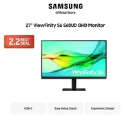 Samsung 27" ViewFinity S6 S60UD QHD Monitor / LS27D604UAEXXS