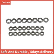 For MN86S MN86 MN86KS MN86K MN G500 24PCS Steel Bearing 9X5X3 11X7X3 Upgrade Accessories 1/12 RC Car