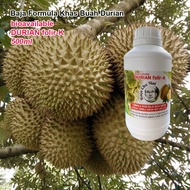 Baja Penggalak Durian Berbuah Bioavailable DURIAN Folir K 500ml Baja Buah Durian Baja Paksa Durian Berbuah