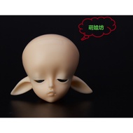 Long-Eared Elf 6 Points BJD Doll Head Makeup Head Single Head 1/6