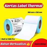 Thermal Label 100x150 Contents 500pcs A6 Barcode Sticker Paper Thermal Sticker Team1.Order