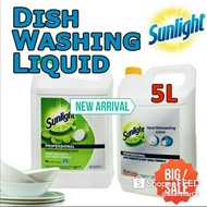 SUNLIGHT DISHWASHING LIQUID 5 L