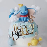 Little Dumbo Elephant Cake Topper