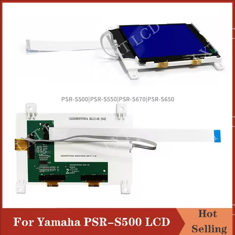 For Yamaha DGX520 PSR S500 S550 S650 DGX-620 630 640 Mm6 Mm8 Hjdj5428 (48) 320240B3FF0WA LCD Screen