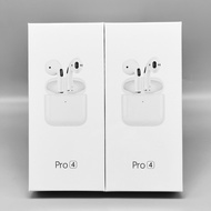 Pods Pro 4 Wireless Bluetooth Headphones 9D Stero Bass Inipods Pro4 Tws Earphones Mini Sport Microph
