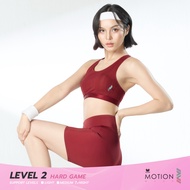 Wacoal Motion Wear บราสำหรับออกกำลังกาย In to Out รุ่น WR1249 (สีแดง)