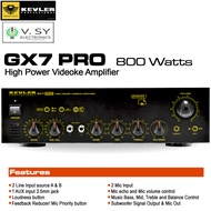 Kevler Professional GX-7 PRO High Power Videoke Amplifier 800Watts x 2