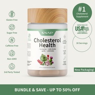 Snap Supplements - Cholesterol Health - Support Healthy Cholesterol Levels &  Heart Health - 3rd par