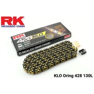 RK Takasago Chain 428 KLO O-Ring 130L