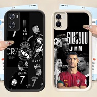 HP Casing Anti-Scratch TPUhp OPPO A57 A57e A36 A96 A77 A76 A77s A57s F5 A17K DK-51 Cristiano Ronaldo