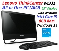 All in One PC Full set Computer Lenovo ThinkCenter M93z AIO Desktop Core i7 CPU 16GB 512GB SSD