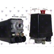 Compressor pressure switch 1 way & 4 way europower swan tanika