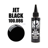 Paint Skull Color 085-089 Gloss Jet Black Jet White Paint Airbrush OMG Gundam Pre-Thinned Paints Col