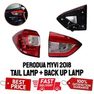 PERODUA MYVI GEN3 2018 TAIL LAMP BACK UP LAMP (RED/WHITE)