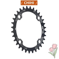 CHIHI Bicycle Chainring, 104BCD Oval Single Speed Chainring
