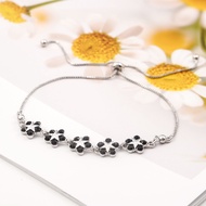 Hyl Jewelry  333B Wanita gelang titanium gelang tahan karat terbaru dan gelang perak tidak pudar aks