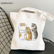 Shopping bag for cat bolso shopping bag jute tote bag bolsa compra YAI0