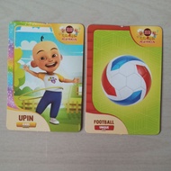 kad choki choki upin ipin UPIN RARE & FOOTBALL UNIQUE