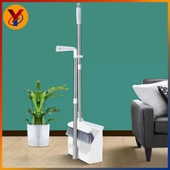 Foldable Broom Dustpan Set Household Floor Cleaning Set Rotating Broom With Dustpan Magnetic