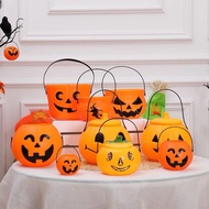 Pumpkin basket Halloween headband halloween basket party costume pumpkin basket candy hat witch chil