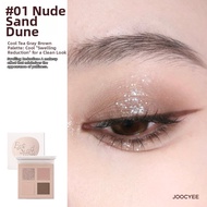JOOCYEE | Earth Tone 4-Color Eyeshadow Palette