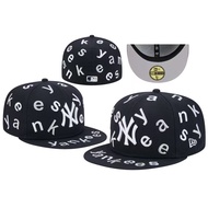 Men's New .Er.a MLB New York Yankees Team Confetti 5.9F..IFTY Fitted Hat Fully Enclosed Letter Embro