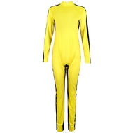 SHUNAICHI New Bruce Lee Kung Fu Suit Cosplay Costume Cosplay Fitness Party Stage Performance Costume