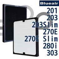 Blueair 200/300系列 201 203 203Slim 270E 270E Slim 280i 303 空氣清新機  - 替換濾芯 代用濾網