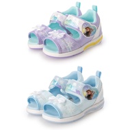 日本直送 moon star moonstar 迪士尼 Disney 魔雪奇緣 冰雪奇緣 Frozen Elsa Anna Olaf girl 女童 涼鞋 scandals 閃燈