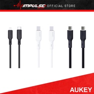 AUKEY Cable Type C & Lighting List - CB-CL5 MFI / CB-KCC101 100W / CB-SCC141 140W