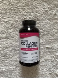 Neocell Grassfed Collagen Peptides + Vitamin C & Biotin 180/270 tablets 🟠美國 Neocell膠原蛋白鈦➕維他命C和生物素 18