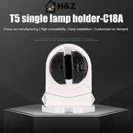 H&Z 1PC LED Fluorescent Light Tube Accessories T5 Fluorescent Light Holder Heat-Resistant Lamp Soet 