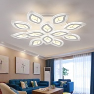 12-blade ceiling lamp with border 22973AM