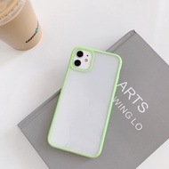 เคสขอบสี ขอบนิ่มหลังแข็งรุ่น ไอโฟนiphone13i6.6s6p6s pi7i87p8pXXsXRXs maxSEi11pro maxi12pro max i1313