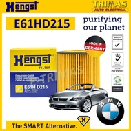 HENGST Oil Filter BMW 6 E63 E64 Engine N52 N53 2003-2010 Penapis Minyak Enjin E61H D215 11 42 7 566 