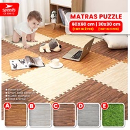 SPEEDS 60x60cm Evamat Puzzle Mat Puzzle Carpet Evamat Floor Mat Soft Play Mat 034-10
